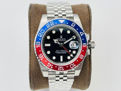 VRS Factory ROLEX GMT  904L Steel Cal.3186 Movement 40MM Watch